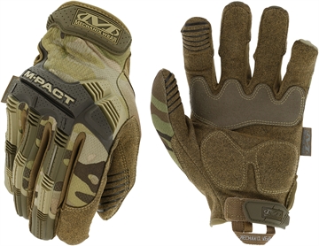 Picture of Mechanix Wear M-Pact Gloves Multi-Cam Synthetic Leather XL TPR Closure MPT78011