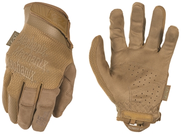 Picture of Mechanix Wear MSD-72-008 Specialty 0.5 High-Dexterity Coyote Suede Small MSD72008