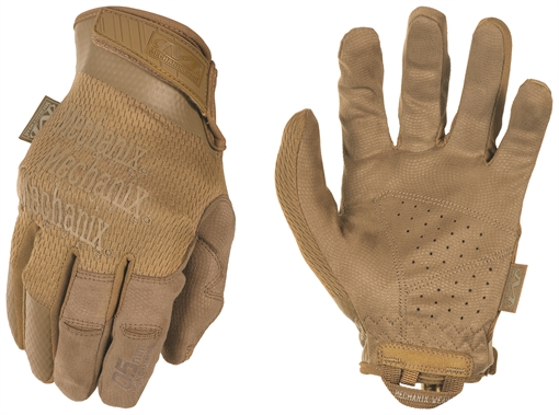 Picture of Mechanix Wear MSD-72-010 Specialty 0.5 High-Dexterity Coyote Suede Large MSD72010