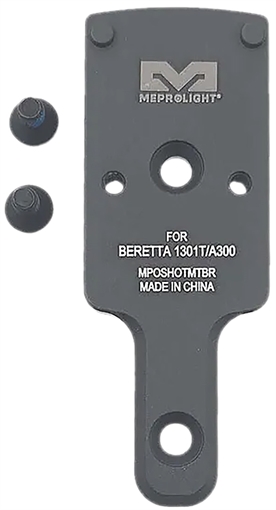 Picture of Meprolight USA Optics Plate Shotgun Matte Black Aluminum Beretta 1301T/A300 RMR Footprint 901141041