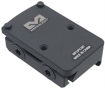 Picture of Meprolight USA Picatinny Riser Matte Black Aluminum RMR Footprint Mount 901141044