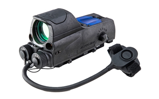 Picture of Meprolight MOR PRO, Non Magnified Red Dot with Red Laser/IR, 1X30mm, 4.3 MOA Dot, Quick Detach, Fits Picatinny, Black 0687753