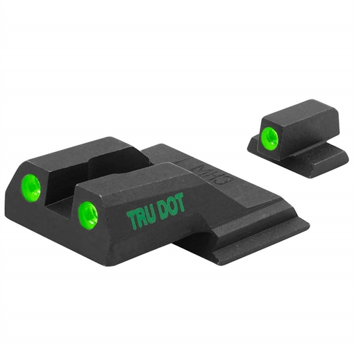 Picture of Meprolight USA Tru-Dot Green Tritium Green Tritium/Black Frame, S&W M&P Shield/Shield Plus/Shield 2.0 117703101