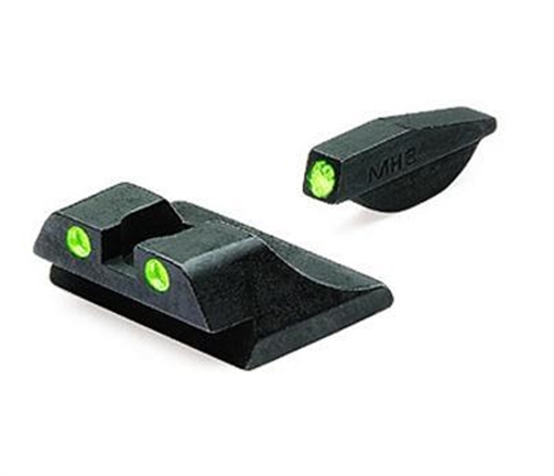 Picture of Meprolight Fixed Night Sight Ruger SR9/SR9C Green Front & Green Rear 109933101