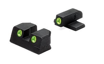 Picture of Meprolight Fixed Night Sight Sig Sauer TD 9mm/.357 Sig Green Front & Green Rear ML10110