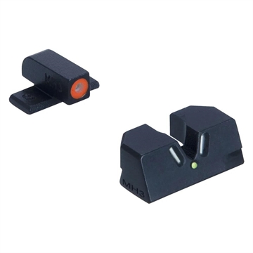 Picture of Meprolight Hyper Bright V-Sight Fixed Pistol Set for Sig P226 Green with Orange Front 401503131