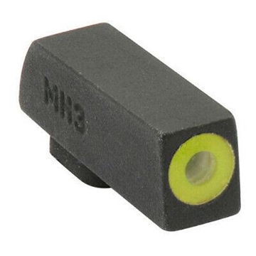 Picture of Meprolight ML41766 Hyper-Bright Yellow Ring Front Sight for S&W M&P Fullsize Compact Subcompact (Not Shield Models) 417663127