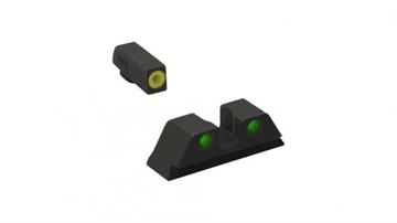 Picture of Meprolight ML47777 Hyper-Bright Yellow Ring Front/Green Rear Sights for CZ Models 75/85/SP01 477773121