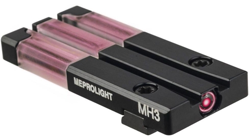 Picture of Meprolight ML63147 Fiber-Tritium Bullseye Red Sight for Kahr Models K MK P PM T TP (9MM 0.40? 045?) 631473408