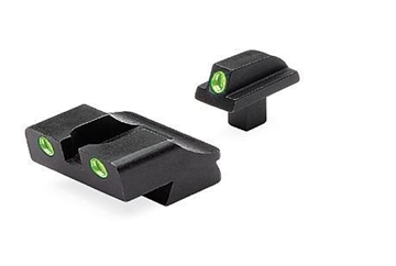 Picture of Meprolight Night Sights Colt 1911 Government/Commander Fixed Night Sight - Green Front & Green Rear ML10776
