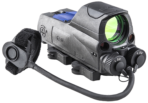 Picture of Meprolight USA MOR PRO Black 1 x 30 mm 2.2 MOA Dot/Bullseye Reticle Red & IR Laser 0687703