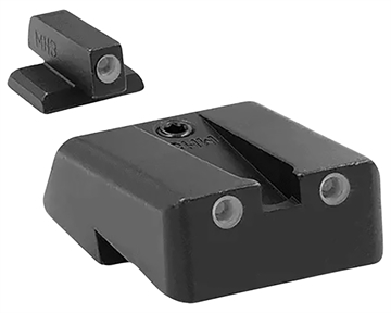 Picture of Meprolight USA Tru-Dot Green Tritium White Outline Front Sight-Green Tritium White Outline Rear Sight Armscor/Rock Island Tac 1911 198103101