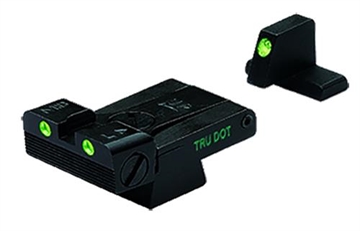 Picture of Meprolight USA Tru-Dot Sight Set Green Tritium/Black Frame Fits HK USP, Post Mount 215163101