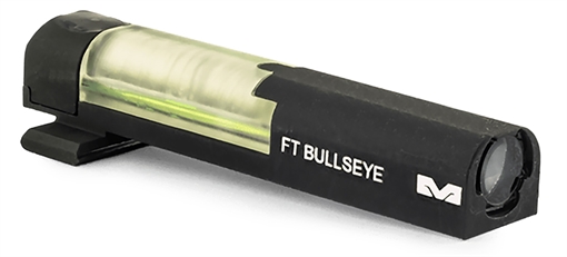 Picture of Meprolight USA FT Bullseye Front Sight Green/Tritium/Fiber Optic, Black Frame, Compatible w/Glock Gen 1-5, Post Mount 632013108