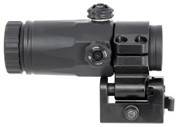 Picture of Meprolight USA MX3-T Magnifier Black 3 x 1.06" Pullback Flip to Side 8014000500