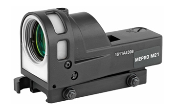 Picture of Meprolight M-21T, Sight, 1X, N/A, Black, 12MOA, Quick Disconnect Mount 0626410