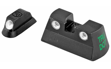 Picture of Meprolight USA Tru-Dot Green Tritium White Outline Front Sight-Green Tritium White Outline Rear Sight CZ 75/82/83/85 177763101