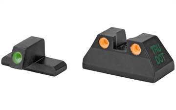 Picture of Meprolight Tru-Dot, Fixed Tritium Sights, Green/Orange, Fits HK USP Full Size 9MM/40S&W/45ACP 0115163301