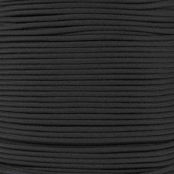 Picture of Mero 550 Paracord - 100' 550 lb Black 5040 Military 037
