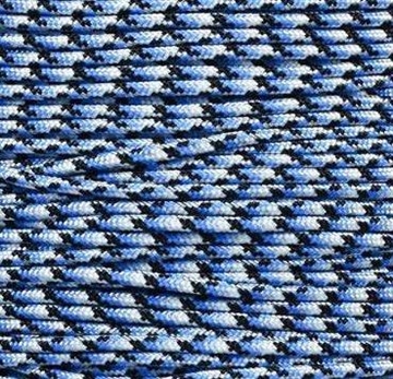 Picture of Mero 550 Paracord - 100' 550 lb Blue Snake Camo 025