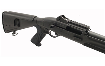Picture of Mesa Tactical Urbino Pistol Grip Stock, Fits Beretta 1301 and A300, 12 Gauge, 12.5" Length of Pull, Cheek Riser, Matte Finish, Black 94970