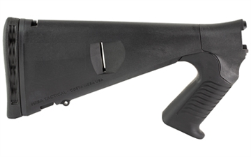 Picture of Mesa Tactical Urbino Pistol Grip Stock, Fits Remington 870 12 Gauge, 12.5" Length of Pull, Limbsaver Pad, Matte Finish, Black 91540