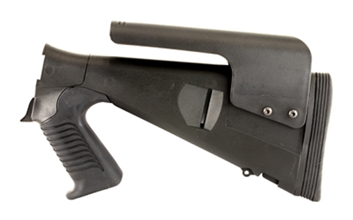 Picture of Mesa Tactical Urbino Tactical Stock, Fits Benelli M4, Fixed, Fits with a Tactical Length of Pull, Riser, Limbsaver, Black 91470
