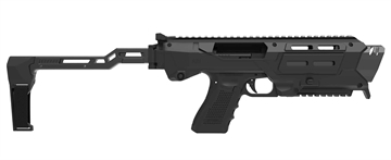 Picture of Meta Tactical Llc MX-1 Conversion Kit Fits Glock 3/4/5 Black Aluminum Stock MX1-PS-BK
