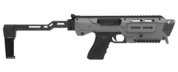 Picture of Meta Tactical Llc MX-1 Conversion Kit Fits Glock 3/4/5 Gray Aluminum Stock MX1-PS-GY