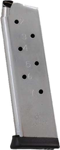 Picture of METALFORM MAGAZINE 1911 GOVT. 45ACP 7RD S/S REMOVABLE BASE 1911457SRRB