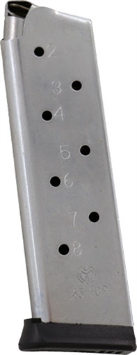 Picture of METALFORM MAGAZINE 1911 GOVT. 45ACP 8RD S/S REMOVABLE BASE M1911458SRRB