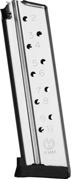 Picture of METALFORM MAGAZINE 1911 GOVT. 9MM 10RD S/S REMOVABLE BASE M1911910SRB