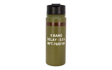 Picture of Mission First Tactical Mission First Tactical, 9 Bang Drinkware, Flip Top Tumbler, 16 oz, Green DM9BG-16