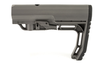 Picture of Mission First Tactical Battlelink, Minimalist, Stock, 6 Position, Mil-Spec, M4 Collapsible Stock, Gray BMSMIL-GY