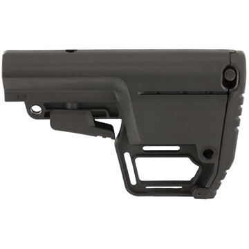 Picture of MISSION FIRST TACTICAL BATTLELINK UTILITY STOCK POLYMER BLACK MILSPEC W/ STORAGE COMP BUSMIL