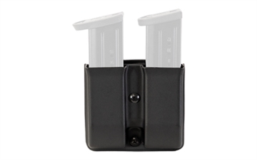 Picture of Mission First Tactical Double Pistol Magazine Pouch, Fits Sig P320, Black, Adjustable Retention, Includes 1.5" Belt Loop    H10DMP-SG32-150