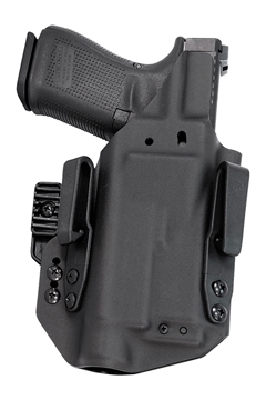 Picture of Mission First Tactical IWB Light Holster for Glock 19/45 Ruger RXM x300 Black Ambi H7-GL-1-WL-3 H7GL1WL3