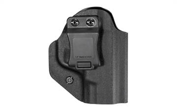 Picture of Mission First Tactical Appendix Holster IWB/OWB Black Polymer Belt Clip Fits S&W M&P Shield 2.0 9/40/Shield Plus 9/40/Shield 1.0 9/40 Ambidextrous HSWSHSAIWBABL