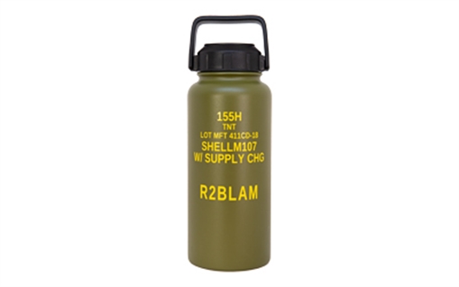 Picture of Mission First Tactical Mission First Tactical, M107 155 Howitzer Drinkware, Bottle, 32 oz, Green DM107-32