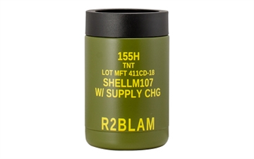 Picture of Mission First Tactical Mission First Tactical, M107 155 Howitzer Can Cooler, 12 oz, Green DM107-CAN