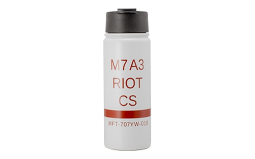 Picture of Mission First Tactical Mission First Tactical, M7A3 CS Drinkware, Flip Top Tumbler, 16 oz, White DM18CS-16