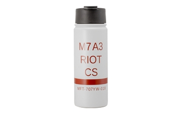 Picture of Mission First Tactical Mission First Tactical, M7A3 CS Drinkware, Flip Top Tumbler, 16 oz, White DM18CS-16