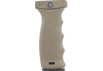 Picture of MFT REACT ERGONOMIC VERTICAL GRIP SCORCHED DARK EARTH REG-SDE