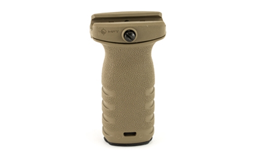 Picture of Mission First Tactical React Short Picatinny Mounted Vertical Pistol Grip, Scorched Dark Earth RSG-SDE
