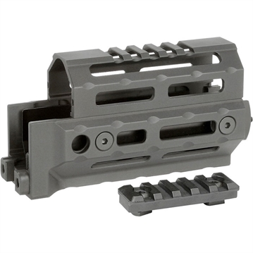 Picture of Midwest Industries, Inc. AK ALPHA SERIES KRANK M-LOK HANDGUARD BLACK MI-AK-ALPHA-BKM AKALPHABKM
