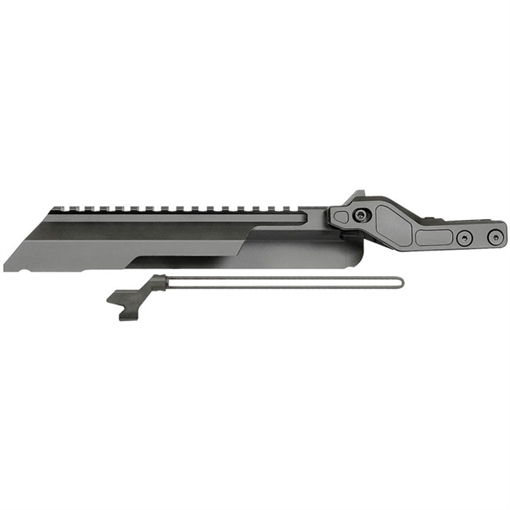 Picture of Midwest Industries, Inc. AK ALPHA SERIES KRANK RAILED TOP COVER BLACK MI-AK-ALPHA-K-RTC AKALPHAKRTC