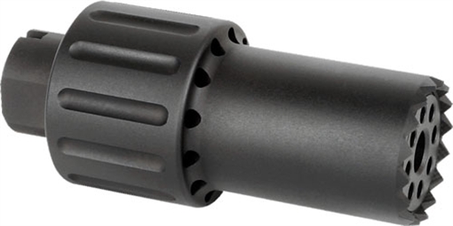 Picture of Midwest Industries, Inc. ALPHA BLAST DIVERTER - BLACK NITRIDE - M14X1LH MI-ALPHA-BDM14X1LH