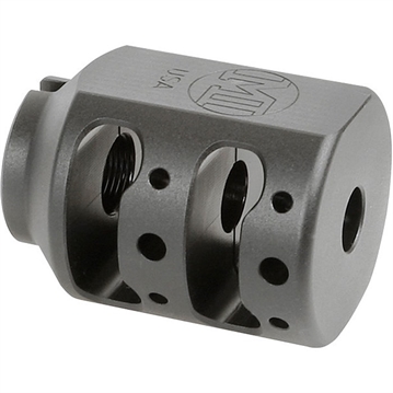 Picture of Midwest Industries, Inc. ALPHA TANK BRAKE - BLACK NITRIDE - M14X1LH MI-ALPHA-TBM14X1LH-N
