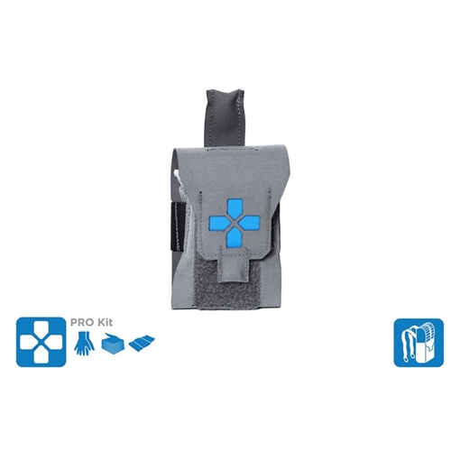 Picture of Blue Force Gear MICRO TRAUMA KIT NOW!-NANO-PRO SUPPLIES-WOLF GRAY TKN-NANO-PRO-WF