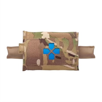 Picture of Blue Force Gear Micro Trauma Kit NOW! MOLLE Mounted Helium Whisper Essentials Supplies MultiCam® HW-TKN-MTKN-ESS-MC